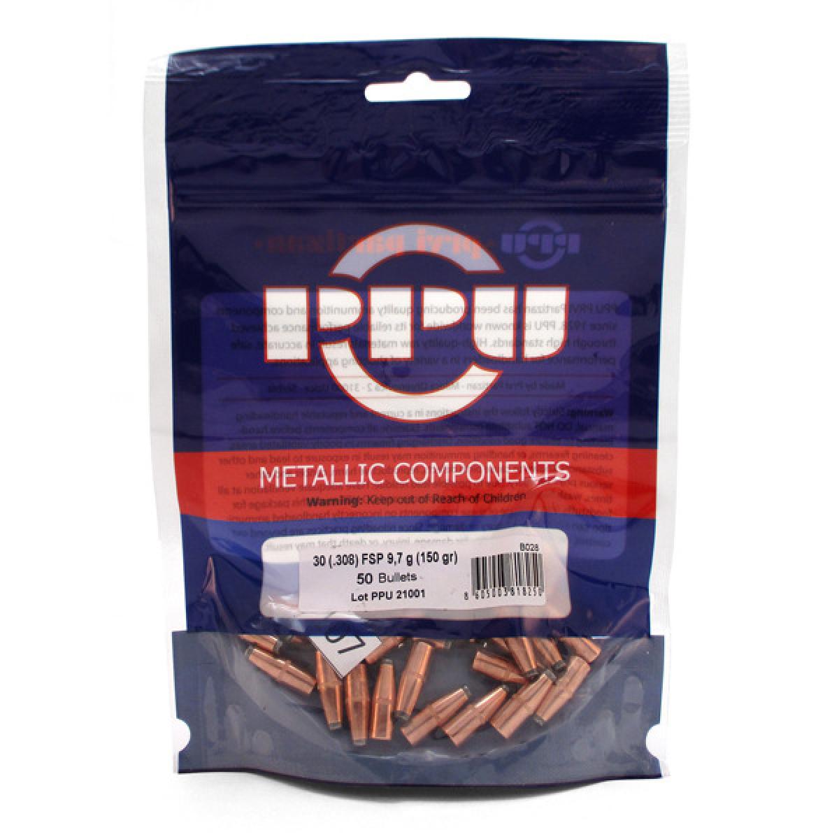 PPU .30 .308" 150Grain FSP #B028